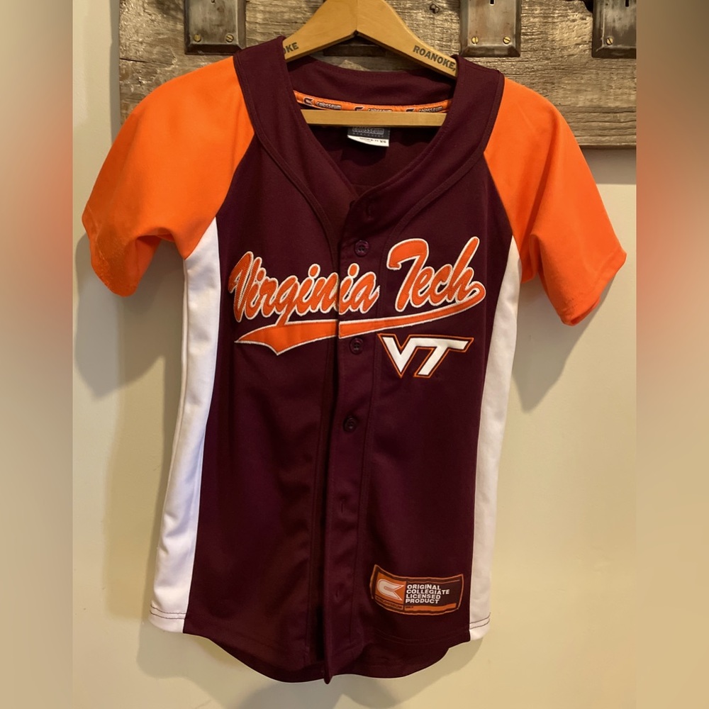 Virginia Tech Youth Baseball Jersey